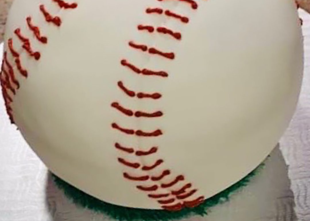 Gâteau baseball