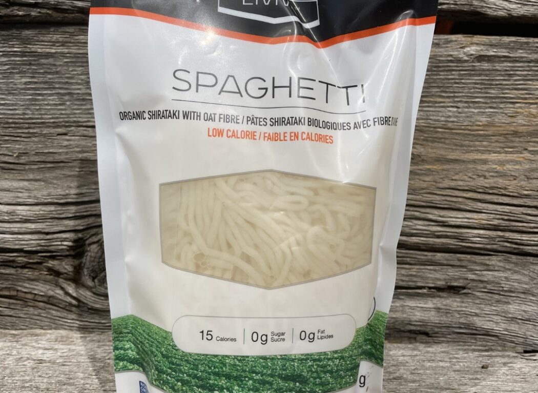 Spaghettui pâte shirataki biologiques