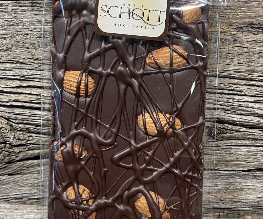 Chocolat 60% amande André Schott chocolatier