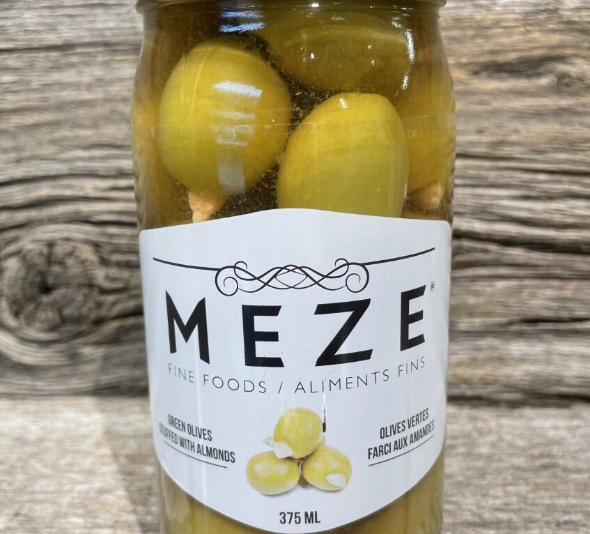 MEZE olive farci aux amandes